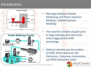 Mim Technology Complexity simplified through Metal injection molding. | PDF