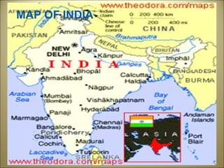 MAP OF INDIA
 
