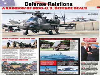 Indo us strategic partnership | PPTX