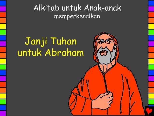 Gambar Cerita Alkitab Indo 04 janji tuhan untuk abraham Gambar Cerita Alkitab Indo 04 janji tuhan untuk abraham