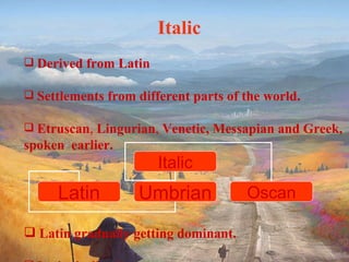 Indo European family of languages | PPT