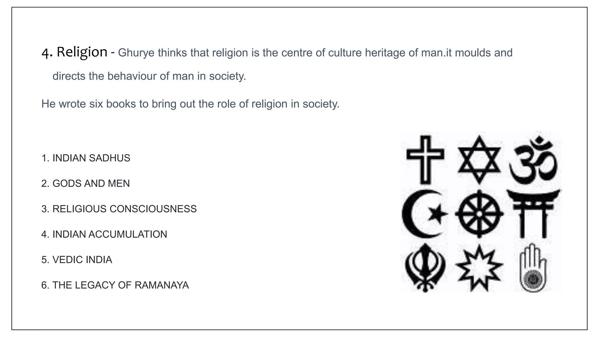 Indology G.S. Ghurye | PPTX