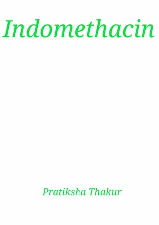 Indomethacin 