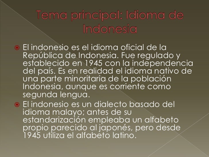 Indonesia