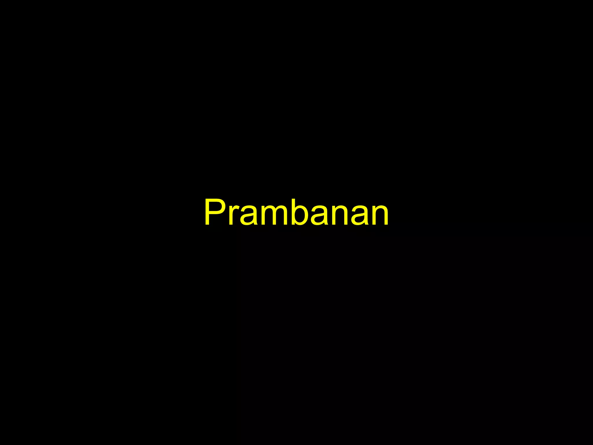 Prambanan