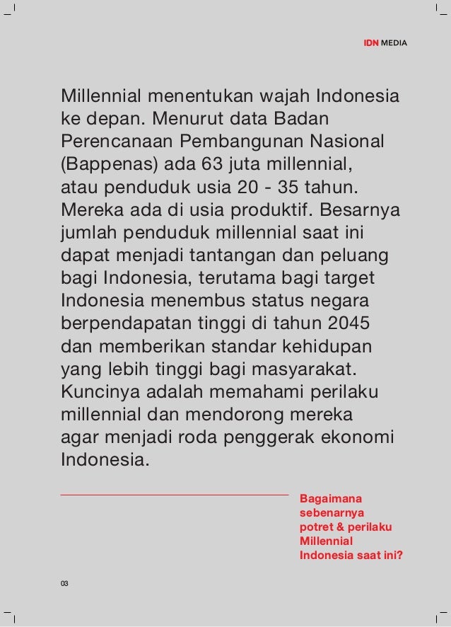 Keren Indonesia Millennial Report 2019 By Idn Times