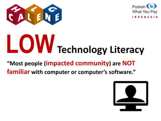 Indonesia riding open data movement in the extractive sector | PPTX