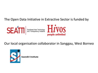 Indonesia riding open data movement in the extractive sector | PPTX