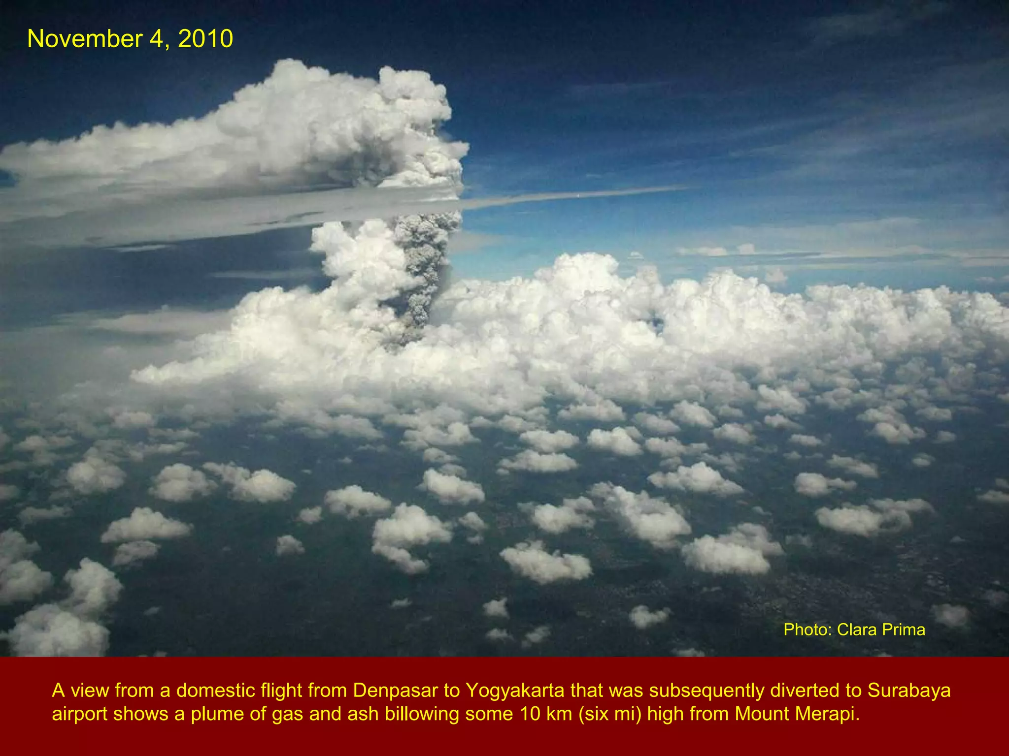 Indonesia - Mt. Merapi's Eruptions - 2010 | PPS