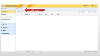 Comprehensive Guide to Indonesian Renal Registry (IRR) Data Entry and ...