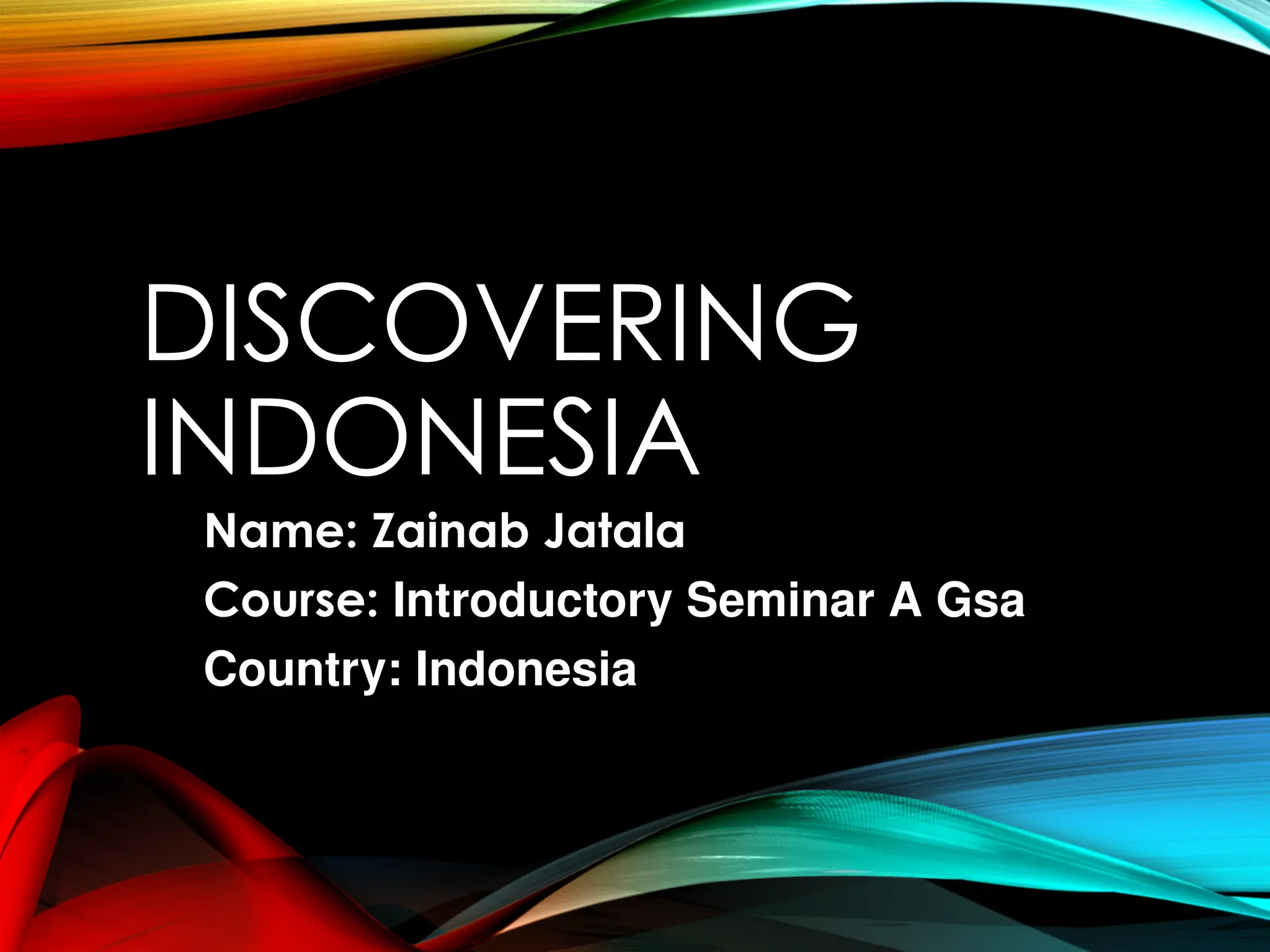 Indonesia Presentation Template Copy Pptx