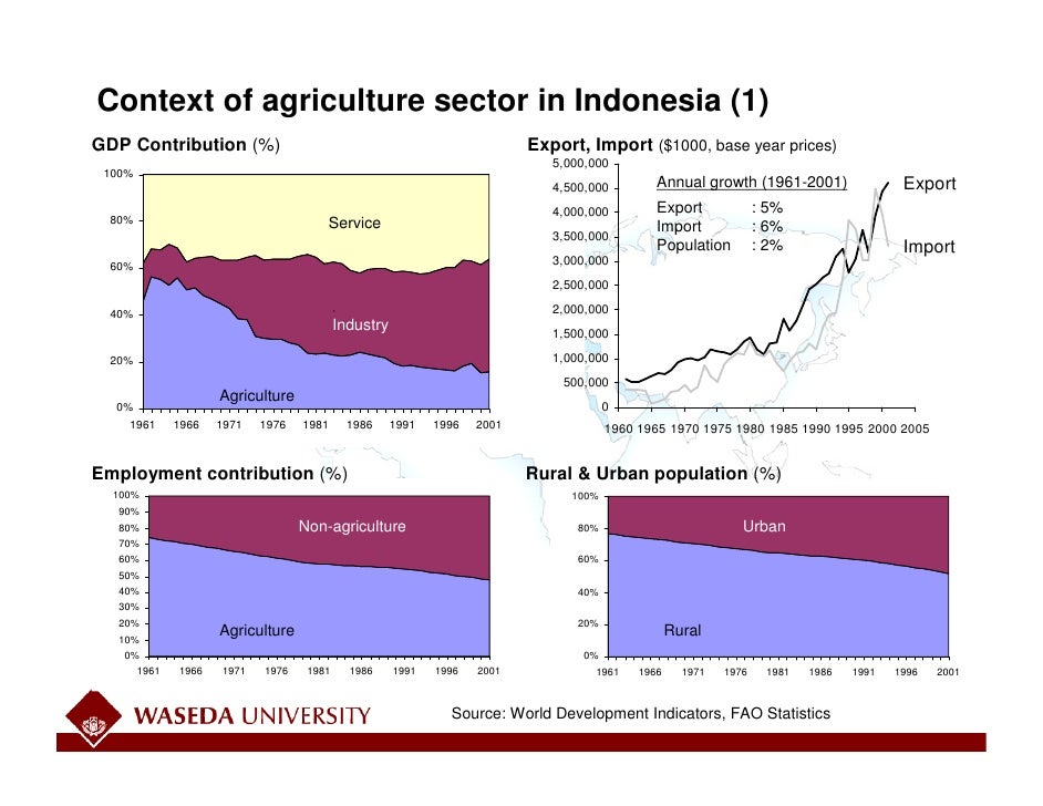 Indonesia’S Agriculture Sector Development