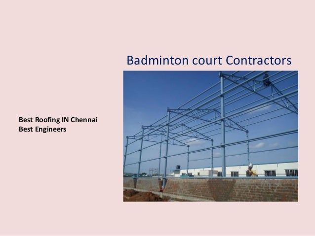 indoor badminton court construction cost in Chennai 