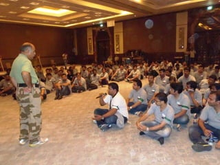 Indoor activity based training