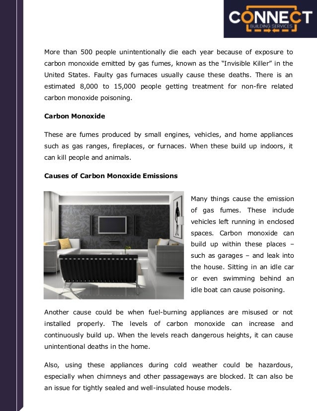 Indoor Air Pollution Carbon Monoxide Emitted by House Appliances