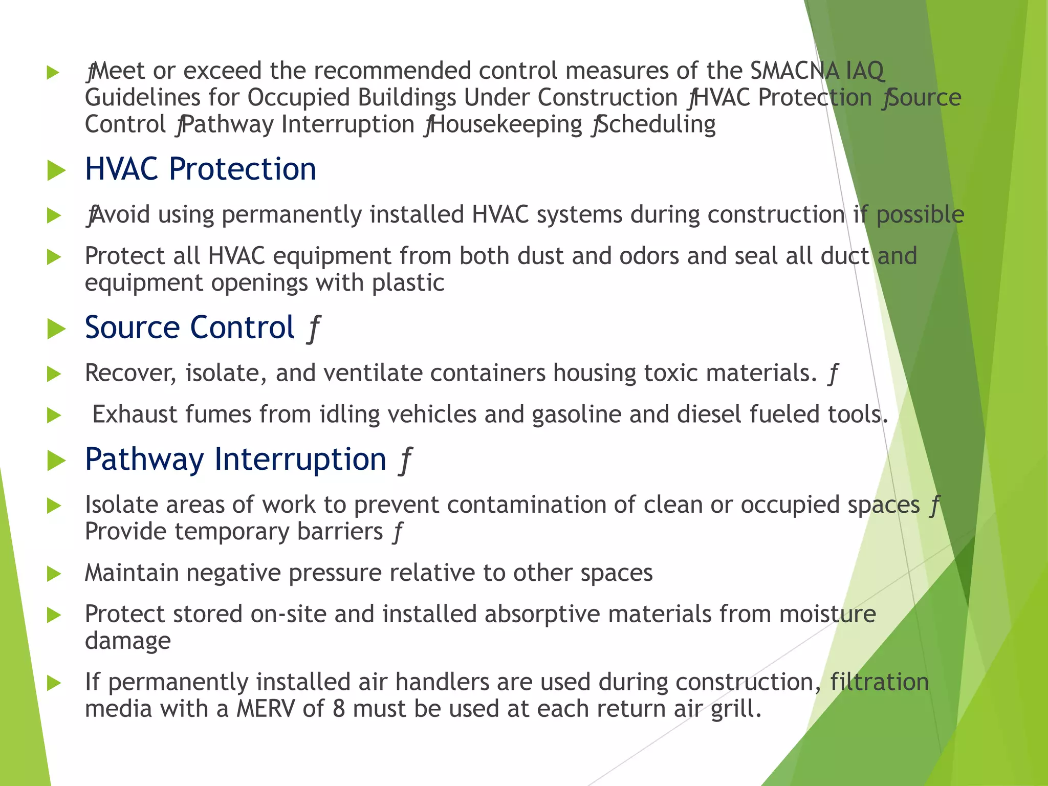 Iaq Plan Sample Indoor air quality | PPTX