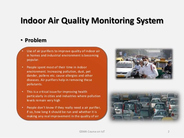Indoor air quality monitoring system