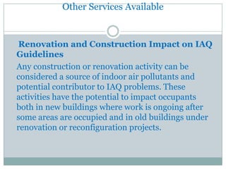 Indoor Air Quality | PPTX