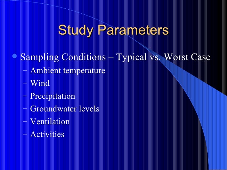 Indoor Air Quality Sampling And Evaluation