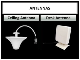 ANTENNAS
Ceiling Antenna Desk Antenna
 