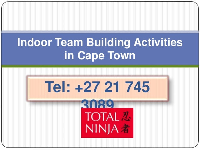 Indoor Team Building Activities In Cape Town
