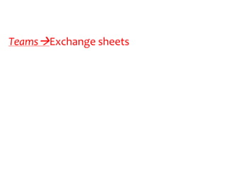 TeamsExchange sheets
 