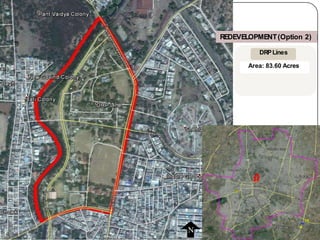 N
REDEVELOPMENT(Option 2)
DRPLines
Area: 83.60 Acres
 