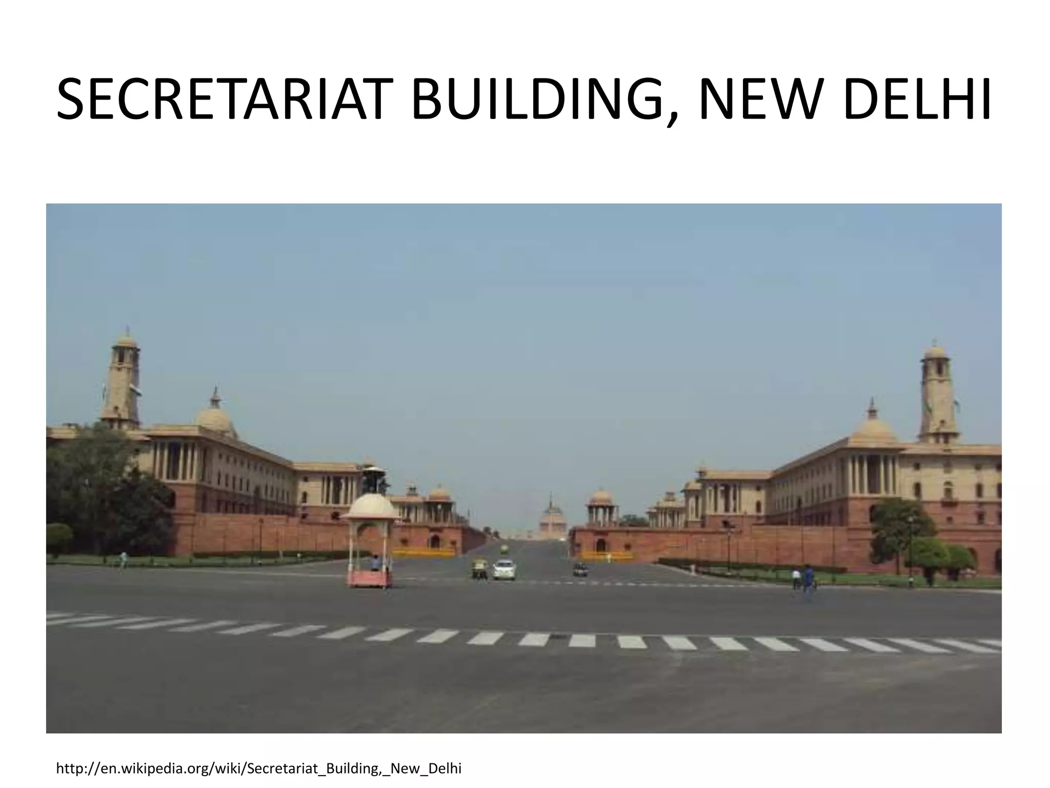 SECRETARIAT BUILDING, NEW DELHI

http://en.wikipedia.org/wiki/Secretariat_Building,_New_Delhi

 
