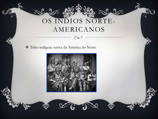 OS ÍNDIOS NORTE -
            AMERICANOS

 Tribo indígena nativa da América do Norte
 