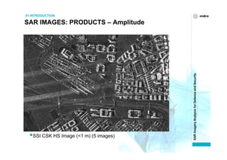 SAR Imagery Analysis for Defence and Security | PDF