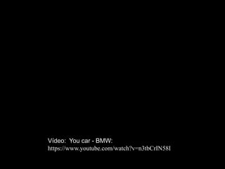 9
Vídeo: You car - BMW:
https://www.youtube.com/watch?v=n3tbCrIN58I
 