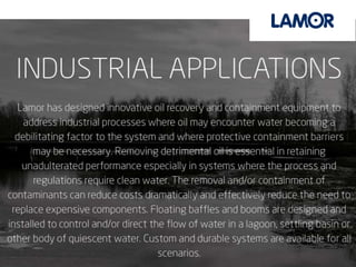 Indstrial applications