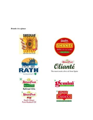 Brands At a glance




                     The most exotic olive oil from Spain
 