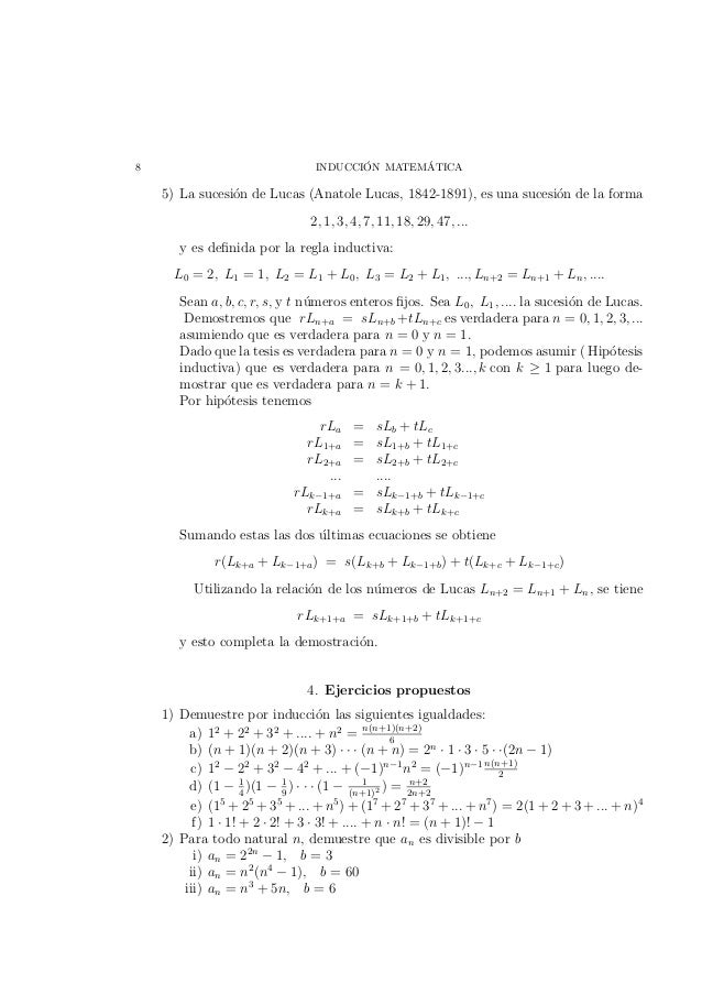 N 3 2n Es Divisible Por 3 Inducción matemática como demostrar