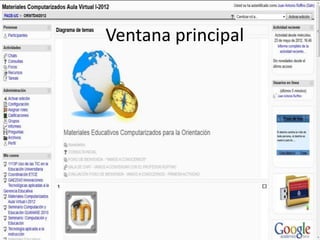 Ventana principal
 