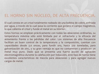 HORNOS DE INDUCCIÓN