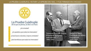 SOCIO NUEVO DE ROTARY