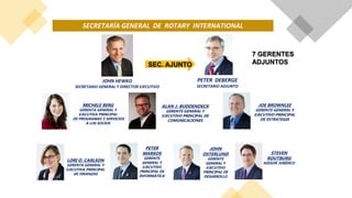 SOCIO NUEVO DE ROTARY