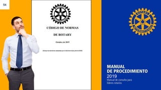 SOCIO NUEVO DE ROTARY