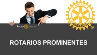 SOCIO NUEVO DE ROTARY