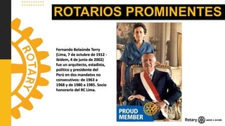 SOCIO NUEVO DE ROTARY