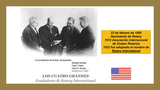 SOCIO NUEVO DE ROTARY