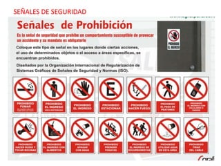 SEÑALES DE SEGURIDAD
 