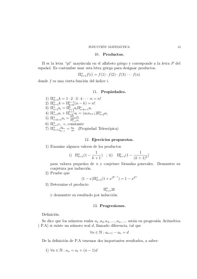 Induccion Matematica