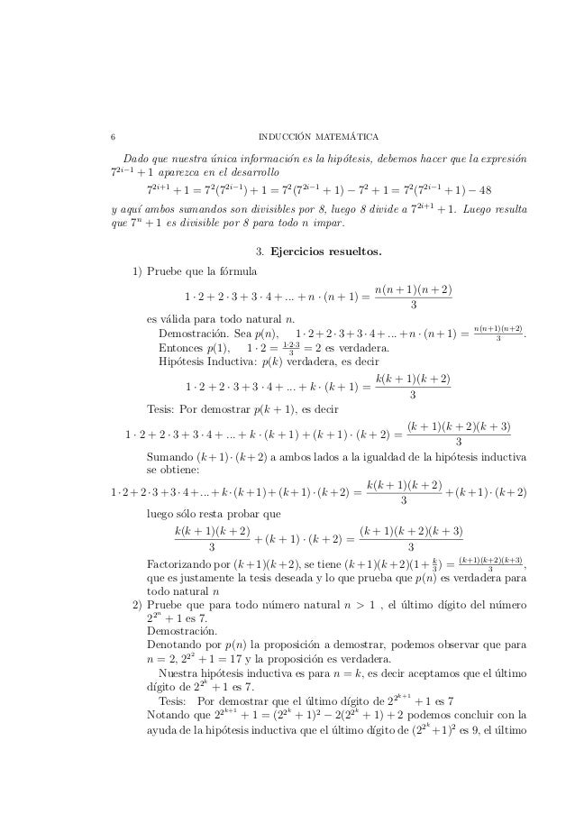 Induccion Matematica