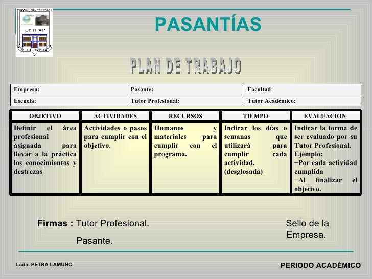 Induccion pasantia