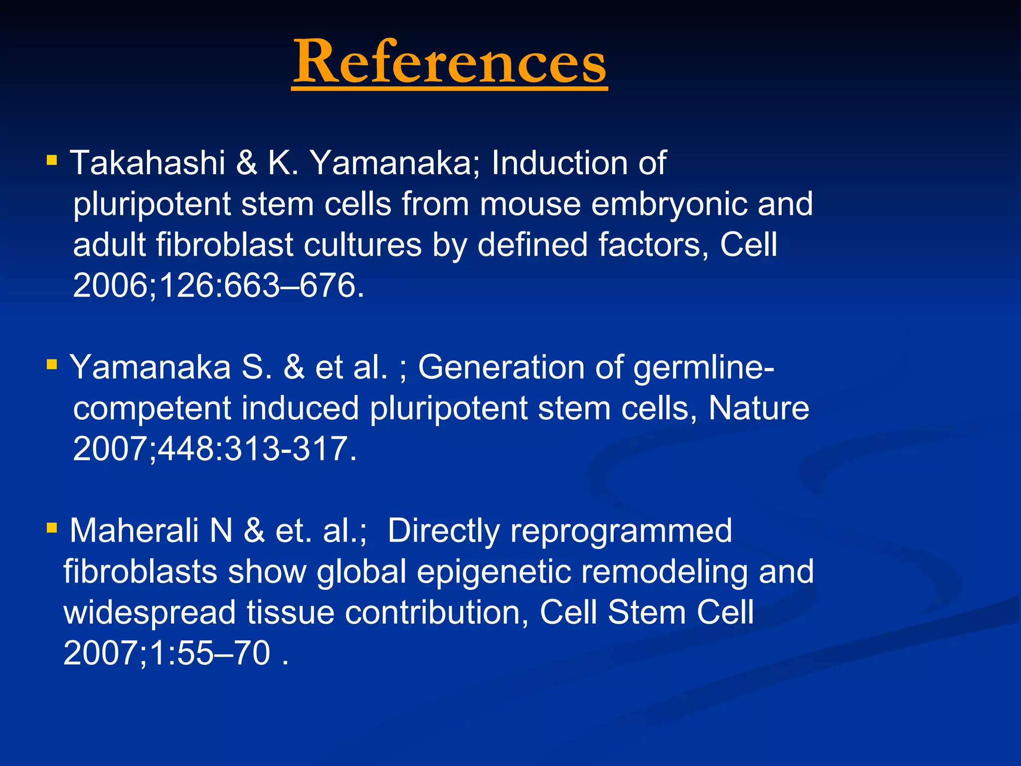 Induced pluripotent stem cells | PPT