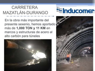 Composición de Placas ¿QUÉ HACEMOS?Diseñamos y Fabricamos marcos y estructuras especializadas para edificar las obras más importantes del país