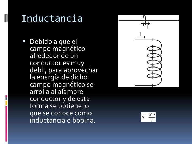 Inductancia y capacitancia