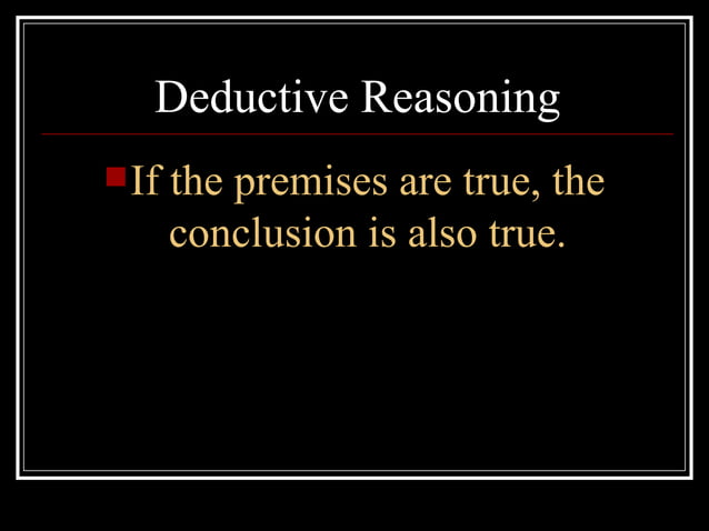 Induction/Deduction | PPT